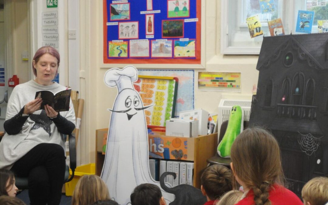 A Ghostly Author Visit!