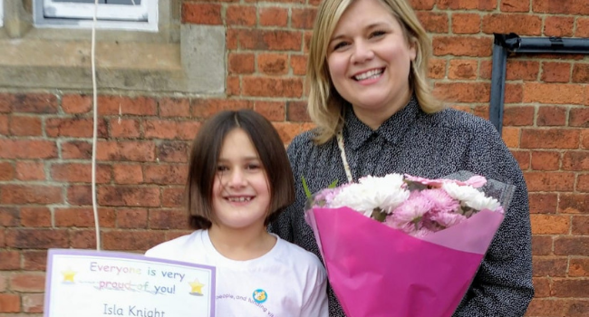 Isla’s Big Chop for Charity